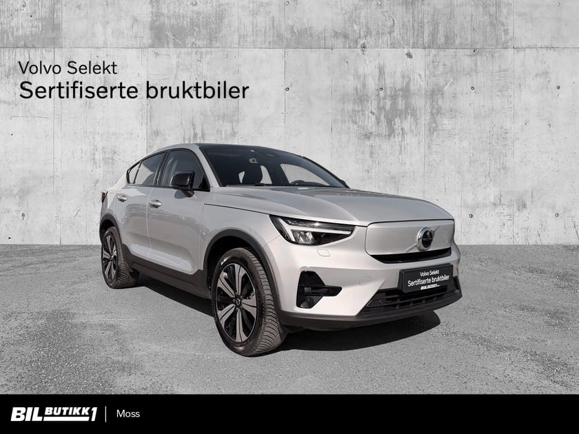 Bilde 1 av Volvo C40 Recharge Single Motor Plus / Varmer / App / H.feste / 19'' / Google