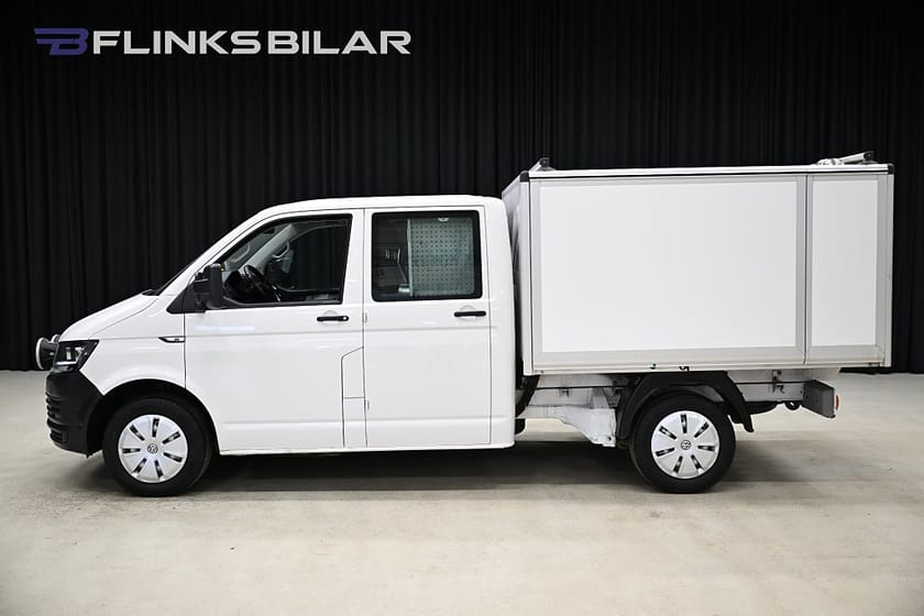 Bild 2 av Volkswagen Transporter Chassi Dubbelhytt 4Motion 150HK Dubbelhytt|Kåpa|Inredd|Leasbar|SeUtr!