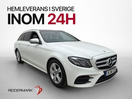 Mercedes-Benz E 220 T d 194hk AMG Värmare Pano 360° Dragkrok