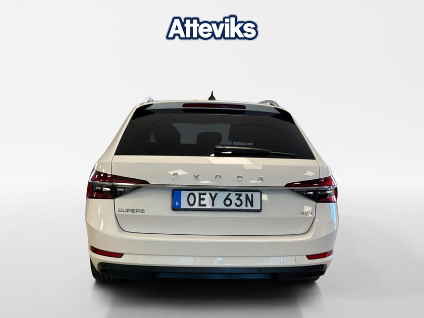 Bild 4 av Škoda Superb Kombi Style TDI 200 4x4 DSG Nyservad/Drag/Värmare