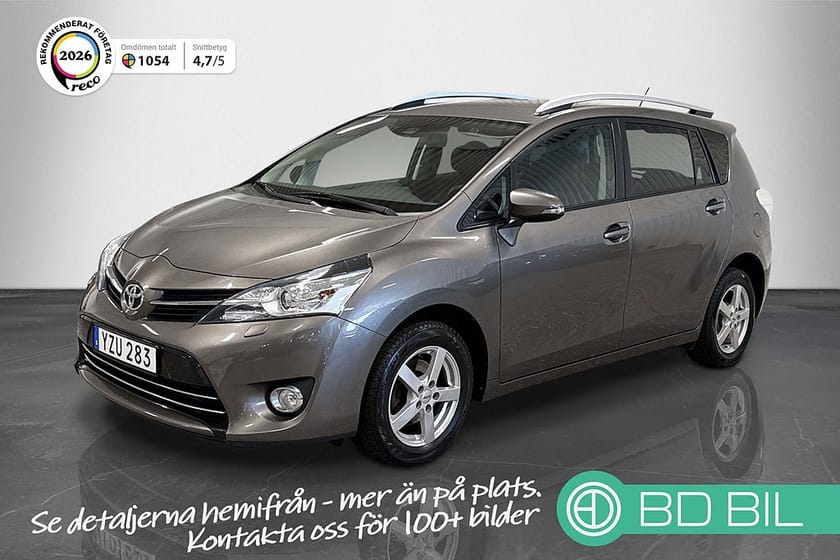 Bild 1 av Toyota Verso 1.8 Valvematic 7-SITS LÅGA MIL BACKKAMERA SE SKICK