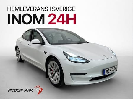 Tesla Model 3 Performance Svensksåld Ljus-Interiör MOMS