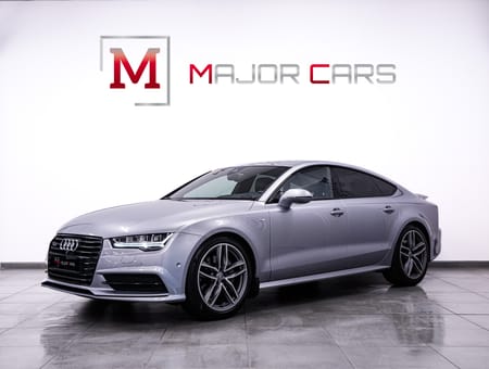Audi A7 Sportback 3.0 TDI Q S-Line BOSE 20" HuD Svart Optik