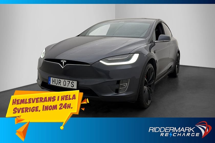 Bild 1 av Tesla Model X Performance Uppgraderad AP Dragkrok Svensksåld
