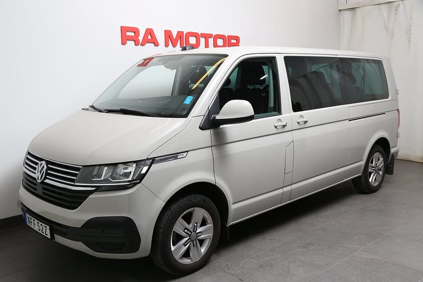 Bild 1 av Volkswagen Caravelle 2,0 TDI Comfortline Kombi 9-sits Värmare Drag Leasbar