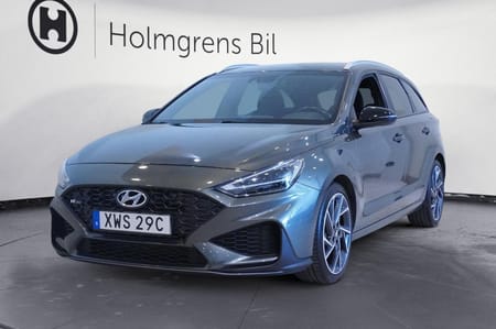 Hyundai i30 Kombi 1.5 T-GDi 160hk MHEV DCT N Line Backkamera Rattvärme Sportstolar