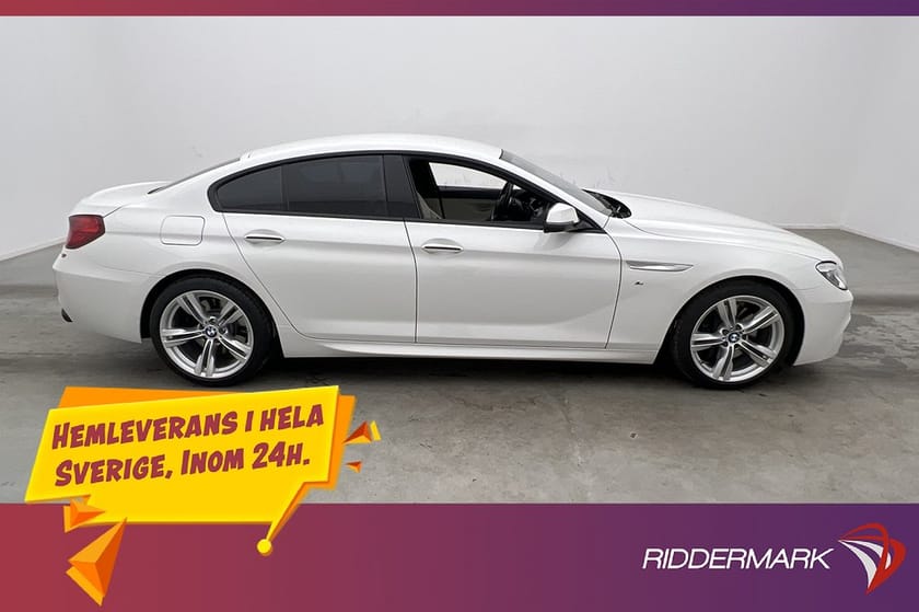 Bild 5 av BMW 640i Coupé 640 320hk M Sport HiFi Navi Kamera Elstolar