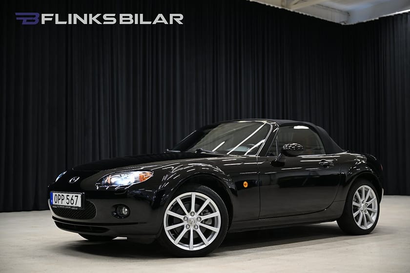 Bild 2 av Mazda MX-5 Soft-top 2.0 MZR 160HK Softtop|Skinn|AC|Lågmil