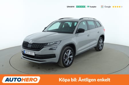 Škoda Kodiaq 2.0 TSI 4x4 DSG Sportline / Värmare, Drag, ACC
