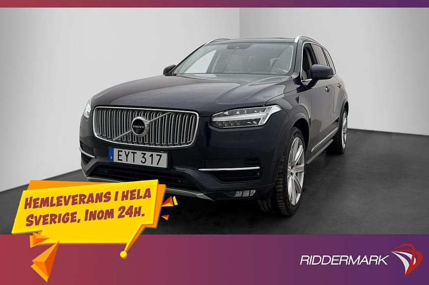 Bild 1 av Volvo XC90 T6 AWD 320hk Inscription Pano B&W 7-Sits HUD 360°