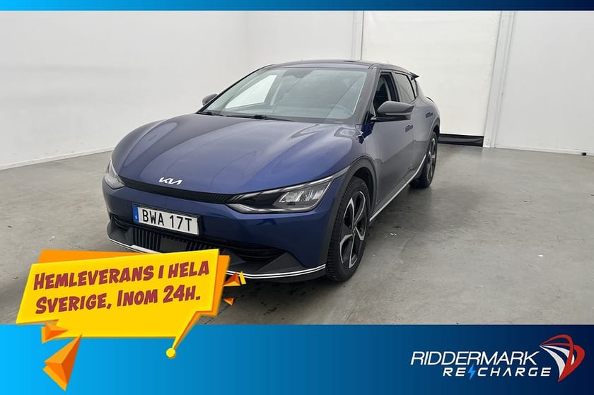 Bild 1 av Kia EV6 77.4 kWh 228hk Plus Kamera Navi A-CarPlay Drag