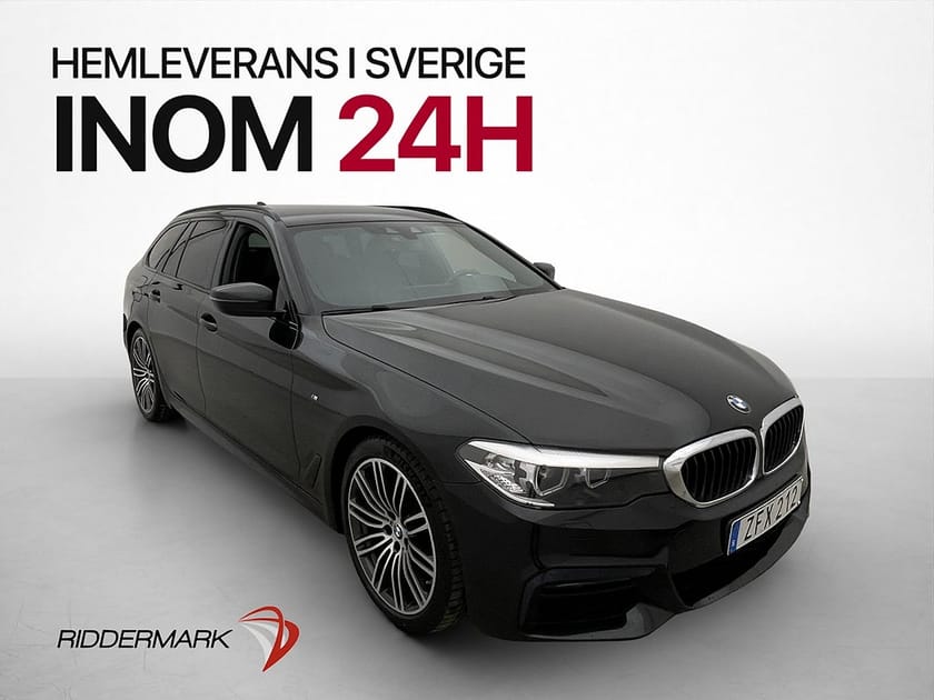 Bild 3 av BMW 520d Touring 520 190hk M Sport D-Värmare B-Kamera Skinn Navi