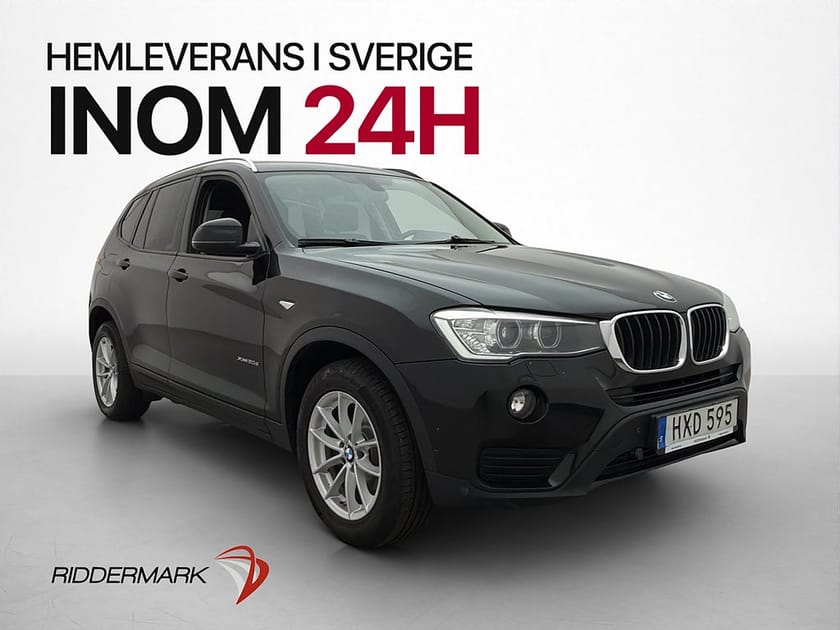 Bild 3 av BMW X3 xDrive20d Värmare Sensorer Elstolar Farthållare Drag