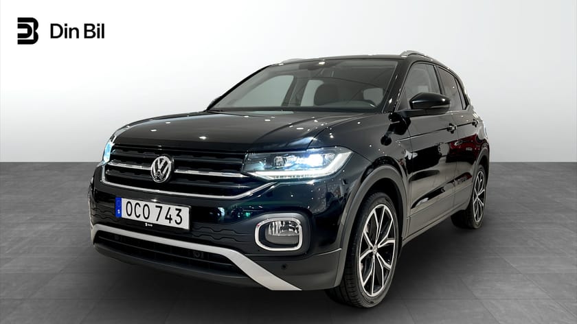 Bild 1 av Volkswagen T-Cross TSI116 DSG Black/Komfort/P-sensorer
