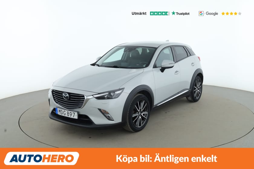 Bild 1 av Mazda CX-3 2.0 Skyactiv-G Optimum / BOSE, Dragkrok, GPS