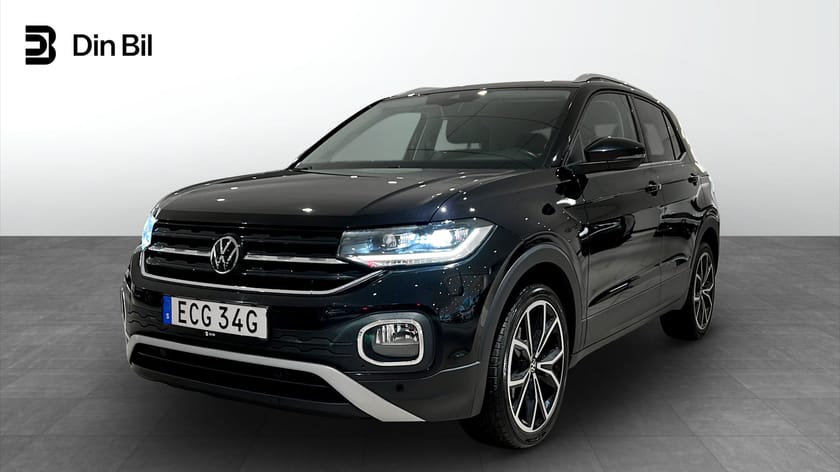 Bild 1 av Volkswagen T-Cross TSI110 DSG DesignBlack/Drag/Appconnect