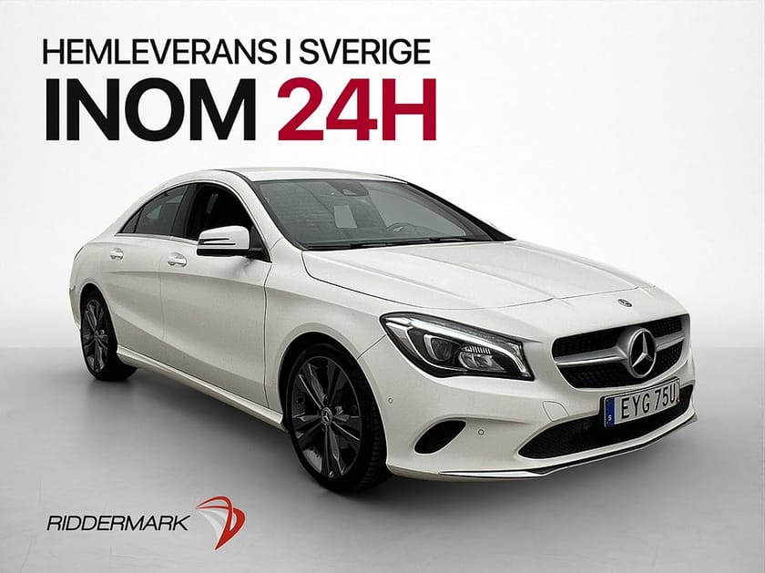 Bild 3 av Mercedes-Benz CLA 200 d 4MATIC 4M Backkamera Navi Sensorer