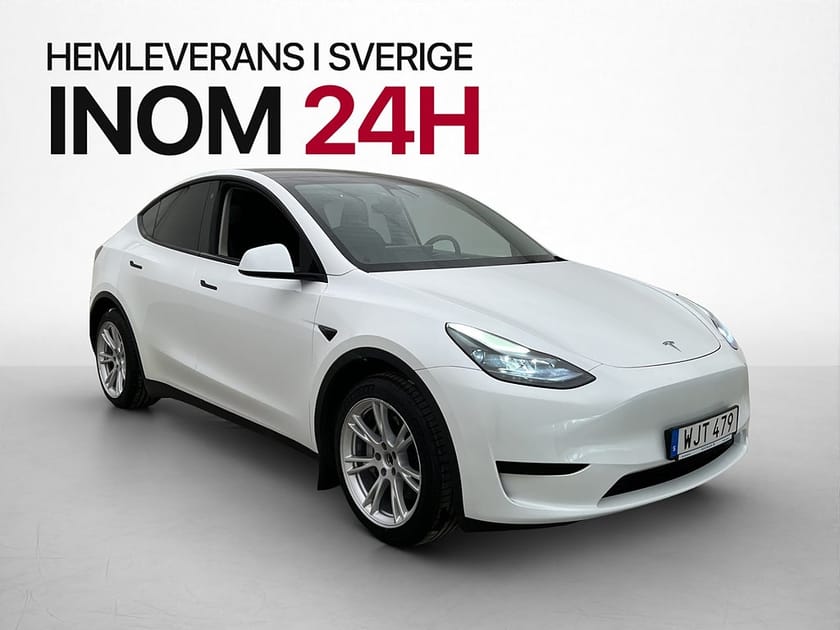 Bild 1 av Tesla Model Y Standard Range RWD Autopilot Dragkrok Sv.Såld MOMS