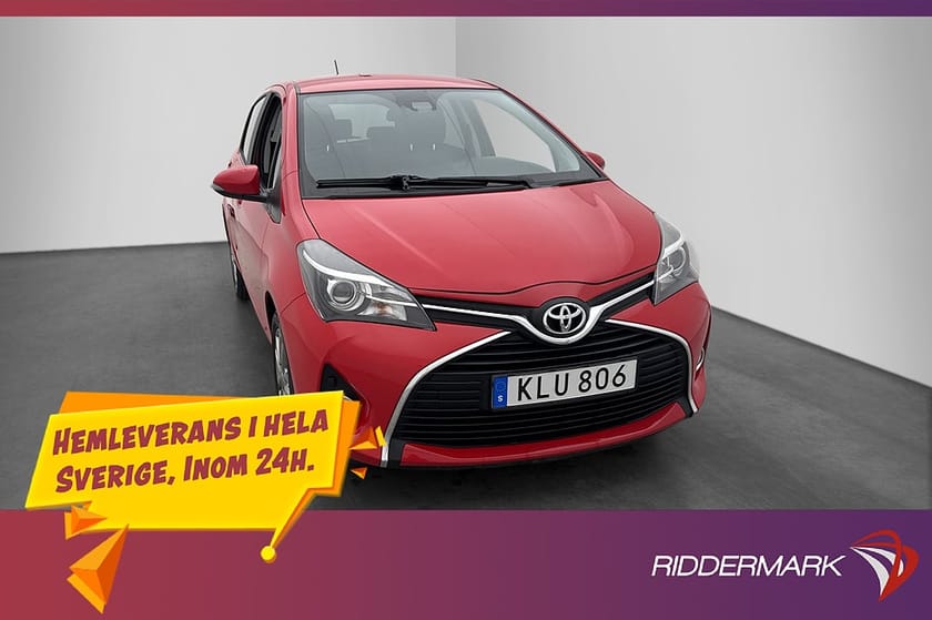Bild 3 av Toyota Yaris 1.33 99hk Active Värmare Kamera En-Brukare