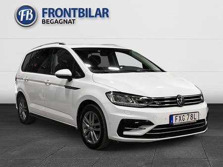 Volkswagen Touran 7-seater 7-Sitsig/P-Värmare/R-Line/Drag/B-kamera/