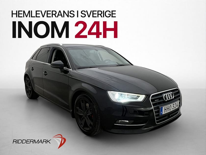 Bild 3 av Audi A3 Sportback 2.0 TDI Quattro S Ambition M/K Värmare Dragkrok Navi