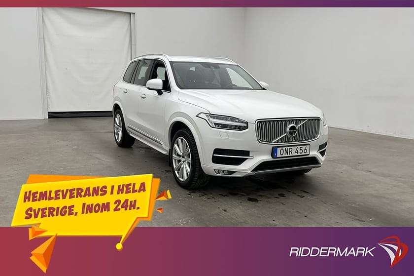 Bild 3 av Volvo XC90 D5 AWD Inscription 7-Sits VOC Värm HUD 360° Drag