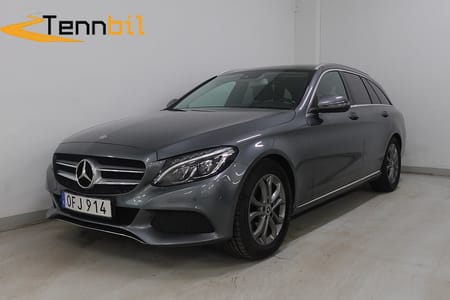 Mercedes-Benz C 200 T d red 7G-Tronic Plus P-Värme Dragkrok Kamera