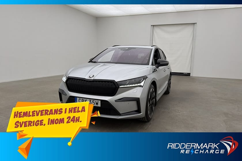 Bild 1 av Škoda Enyaq iV 80 Skoda 204hk Sportline Panorama 360° Värm Drag MOMS