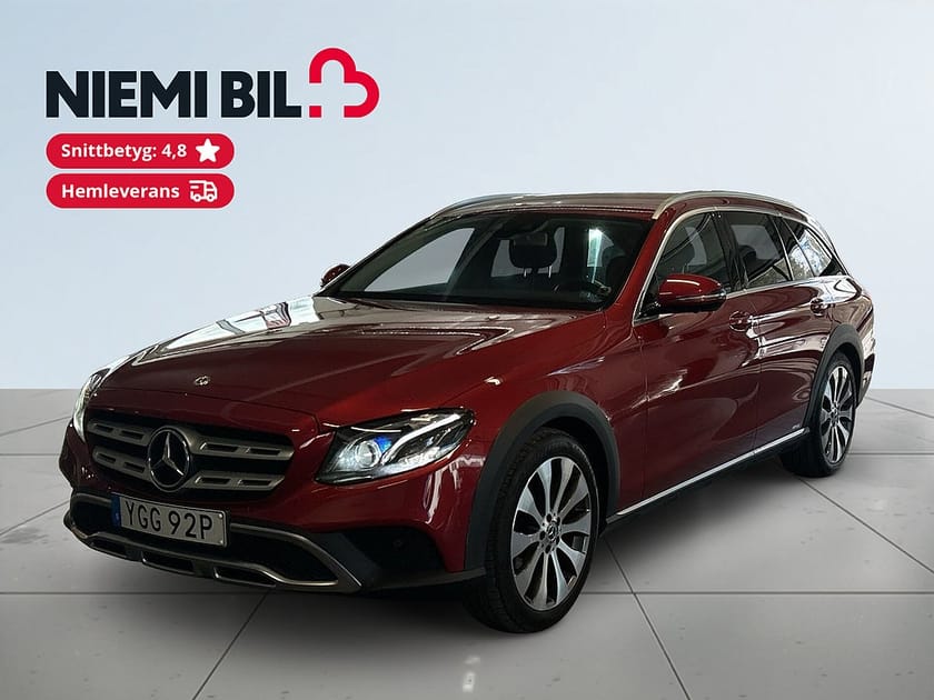 Bild 1 av Mercedes-Benz E 220 d 4MATIC All-Terrain 4M Avantgarde 360/HuD/Dvärm/SoV/Drag