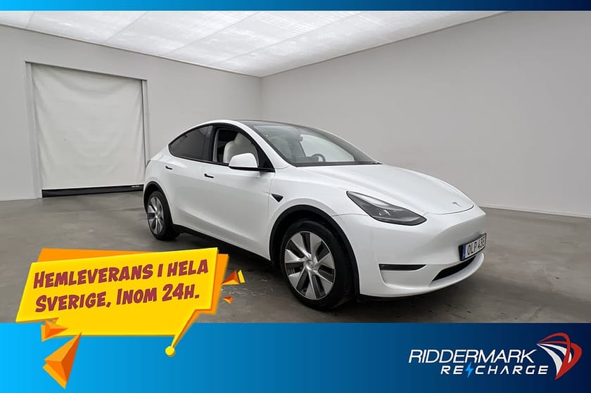Bild 1 av Tesla Model Y Long Range AWD MOMS Dragkrok Ljus-Interiör