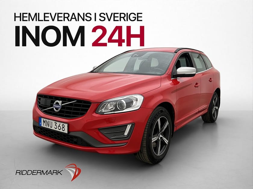 Bild 1 av Volvo XC60 D4 AWD R-Design Värmare VOC P-Sensorer Navi Drag