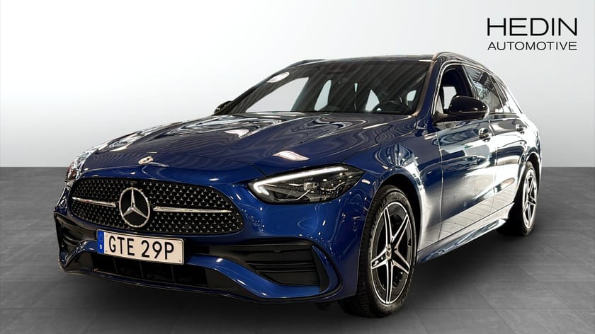 Bild 1 av Mercedes-Benz C 300 T e 313hk AMG - Nightpackage - Nav