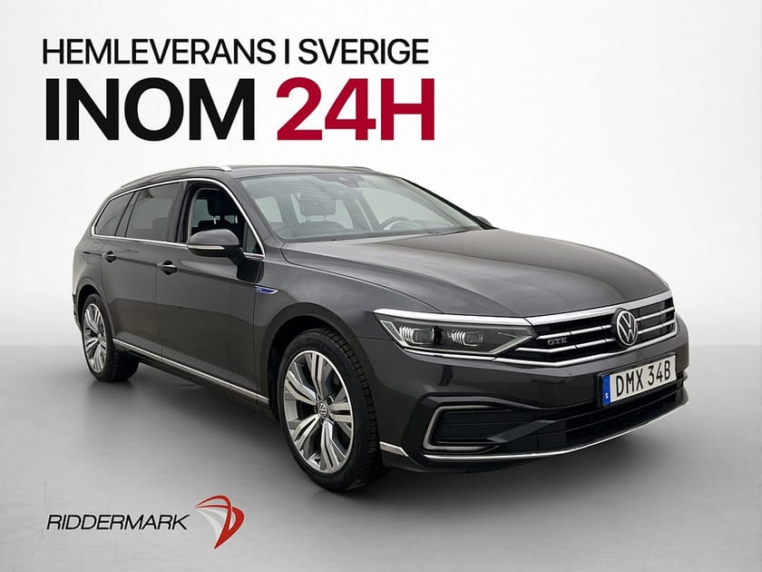 Bild 1 av Volkswagen Passat Sportscombi GTE SC 1.4 TSI Värmare B-kamera Navi Drag