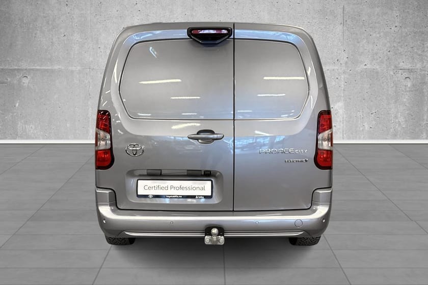 Bilde 4 av Toyota ProAce City Electric Lang (L2) 2 skyvedører (50kWt) Comfort Plus/krok/