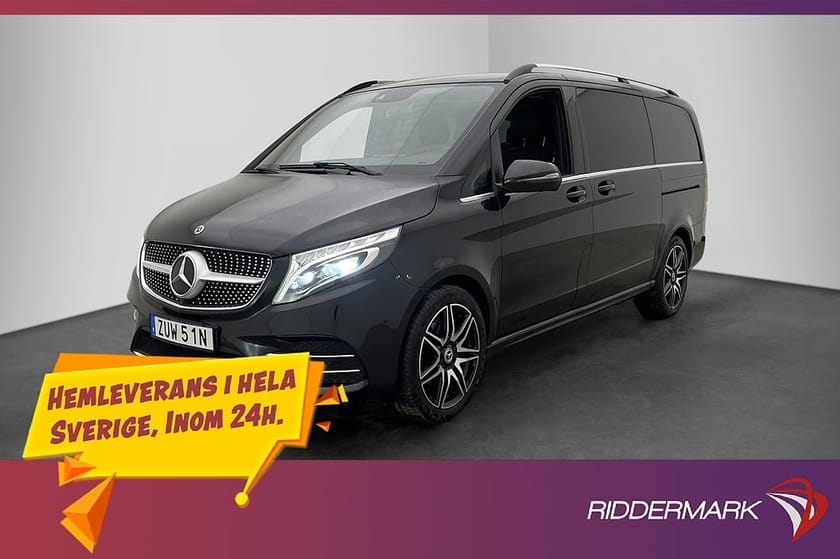 Bild 3 av Mercedes-Benz V 300d 4MATIC 3.1t 300 4M AMG First Class Värm El-Dörr Pano Bur