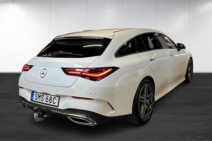 Bild 4 av Mercedes-Benz CLA 200 Shooting Brake AMG Dragkrok Distronic Keyless 360° Moms