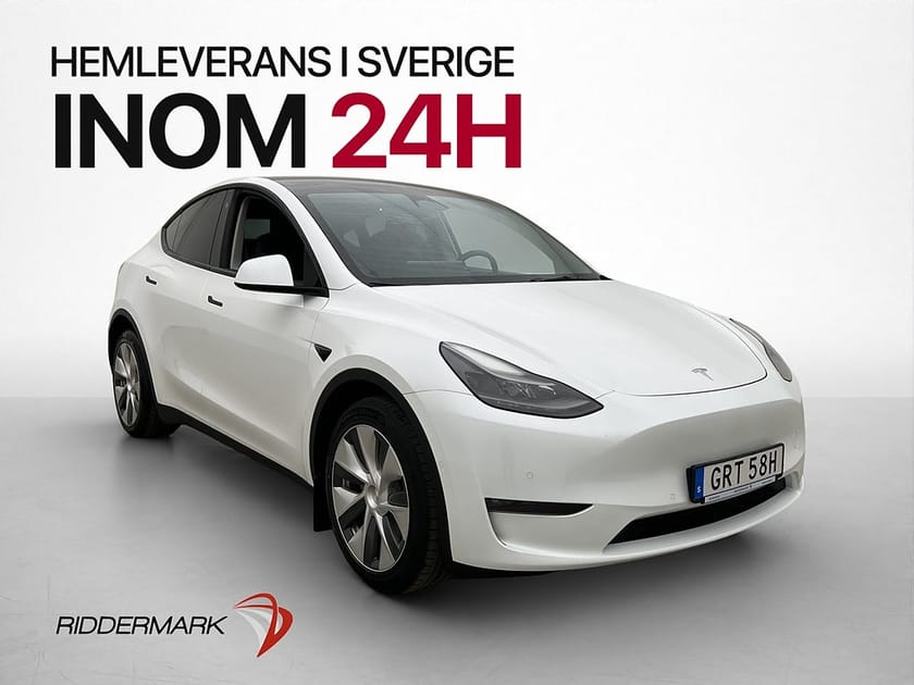 Bild 1 av Tesla Model Y Long Range AWD Svensksåld Panorama Drag