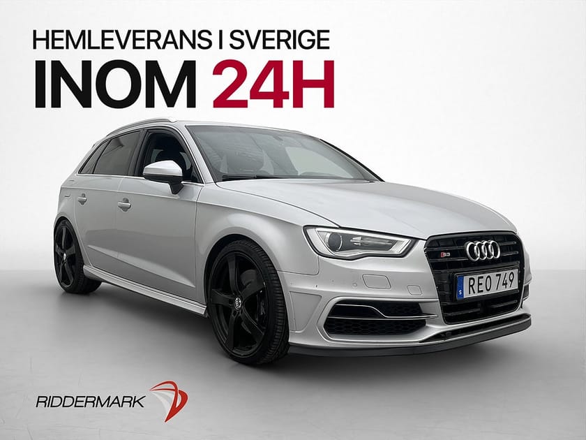 Bild 1 av Audi S3 Sportback 2.0 TFSI 300hk M-Värmare B&O Keyless Adaptiv-fart