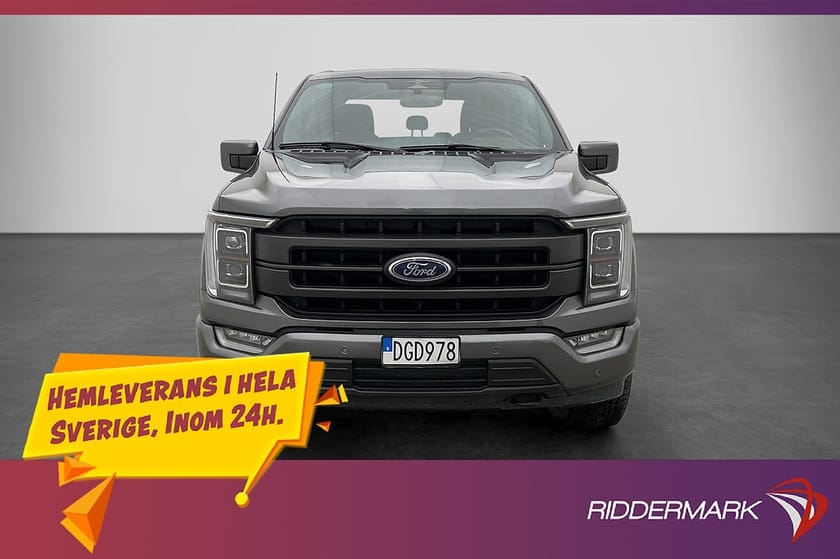 Bild 5 av Ford F-150 SuperCrew Lariat Sport 5.0 406HK Cockpit Drag B&O Pano Moms
