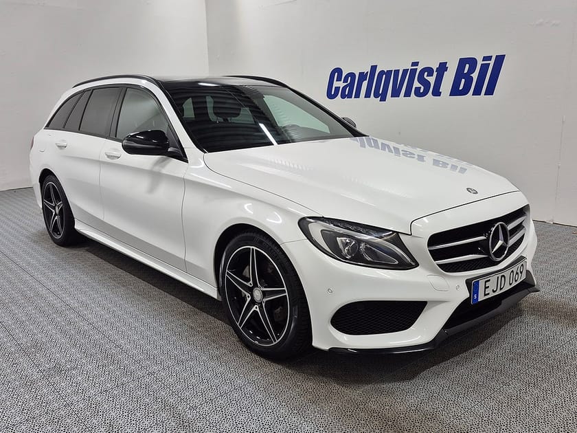 Bild 3 av Mercedes-Benz C 220 T d KOMBI AMG CDI 170HK Panorama Läder