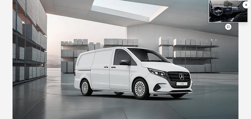 Bild 1 av Mercedes-Benz Vito 116 CDI 4x4 3.0t Skåp Lång PRO