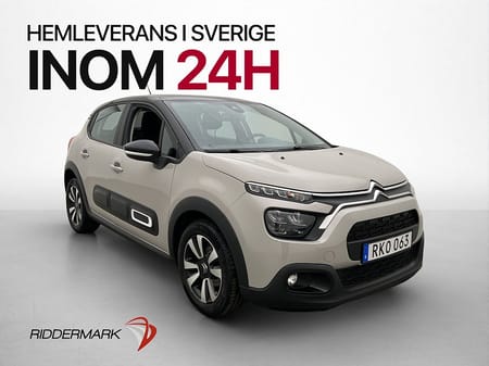 Citroën C3 1.2 PureTech 83hk Shine P-Sensorer CarPlay