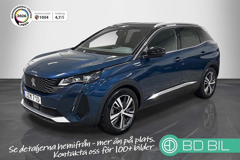 Bild 1 av Peugeot 3008 HYBRID4 300 PLUG-IN GT-LINE AWD KAMERA NAVI FACELIFT
