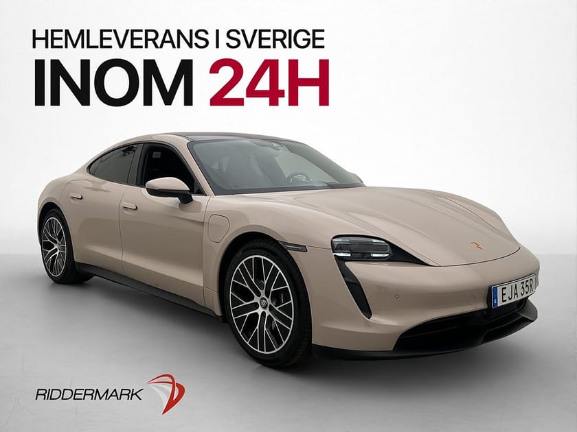 Bild 1 av Porsche Taycan Direct Drive 381hk Kamera Navi Carplay