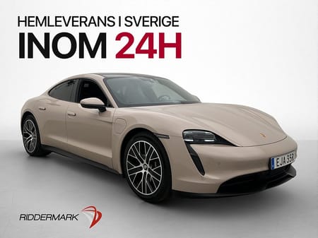 Porsche Taycan Direct Drive 381hk Kamera Navi Carplay