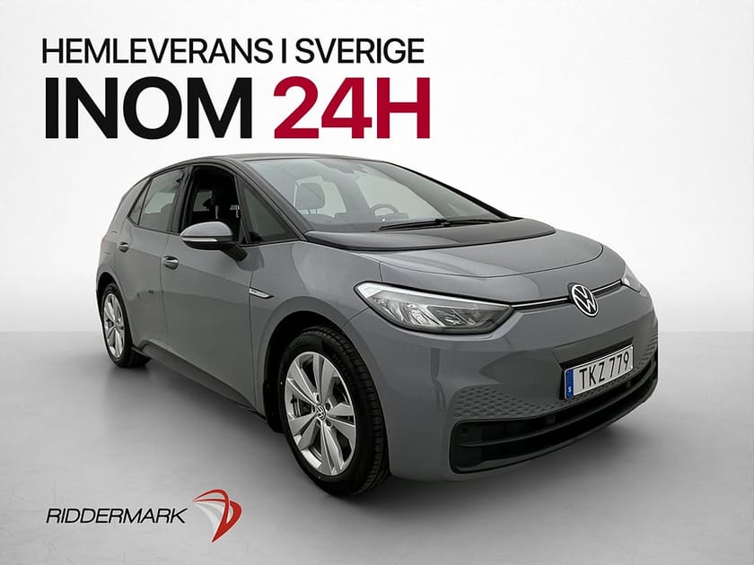 Bild 1 av Volkswagen ID.3 Pro Performance Värmepump Kamera MOMS