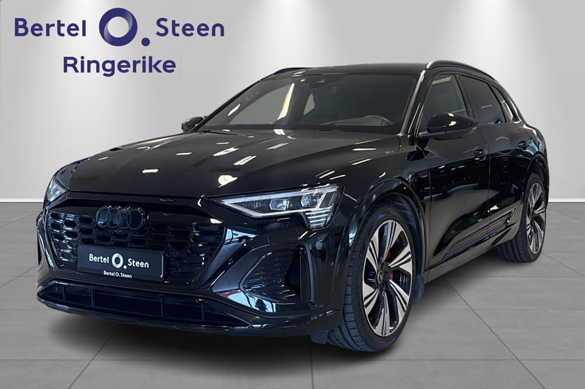 Bilde 1 av Audi Q8 55 e-tron quattro Advanced Plus|S line interiør|B&O|HUD|Luft|360°|21’’