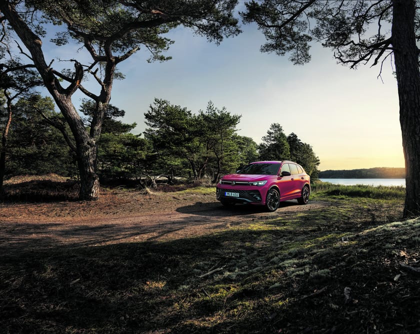 Nya Volkswagen Tiguan bakgrundsbild