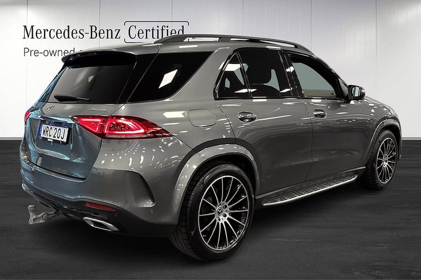 Bild 3 av Mercedes-Benz GLE 350 de 4MATIC AMG Line Panorama Drag Luftfjädring Burm