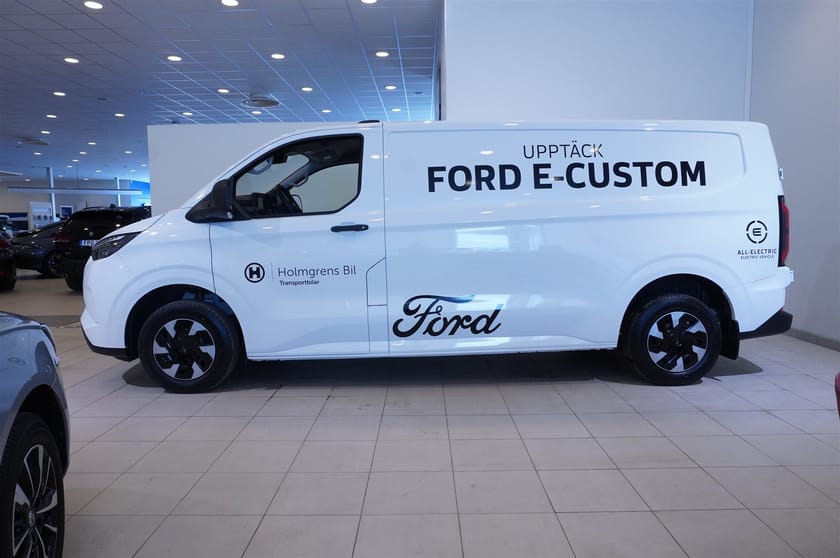 Bild 3 av Ford E-Transit Custom 340 Skåp Trend 340l Elmotor 100kW 136hk 1-Växlad Rwd El